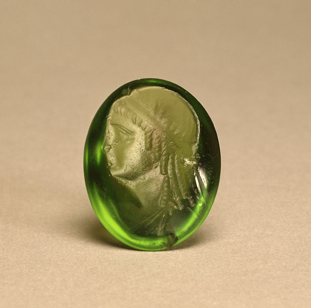 Intaglio Portrait of Cleopatra II - Photo courtesy of Wikipedia