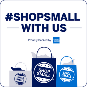 SHOP WITH US AND SUPPORT THE SHOP SMALL<sup>®</sup> MOVEMENT.
