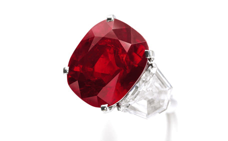 Sunrise Ruby - Photo courtesy of G.I.A.